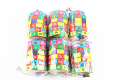 Cylindrical Six-Sided Math Cube for Kids Learning Toy