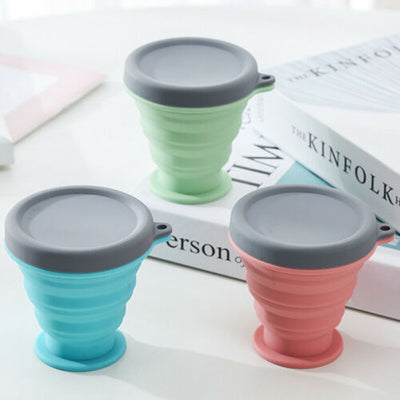 200ML Silicone Collapsible Travel Coffee Cup