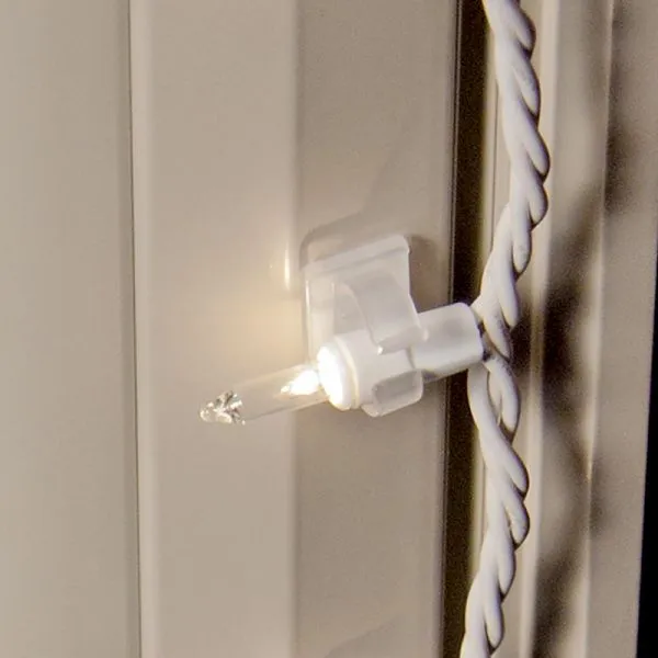 Mini Light Adhesive Clips 50 count